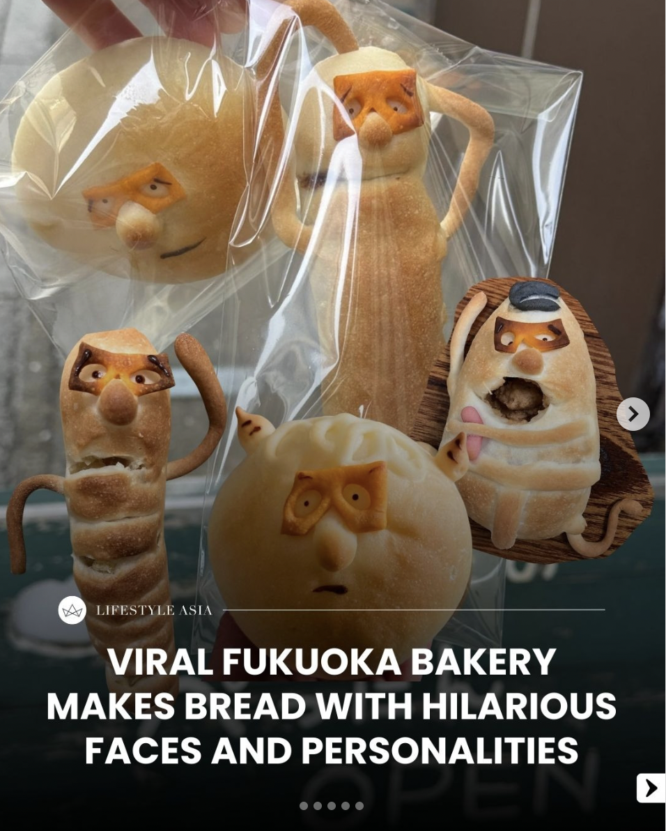 Hidden in Fukuoka is Panyanopettan, a bakery that creates bread with actual personalities — sells out before 10am daily.